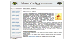Desktop Screenshot of calosomas.com